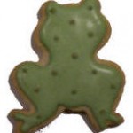 Cookies Shaped Like Frogs