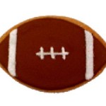 Cookies Shaped Like a Football