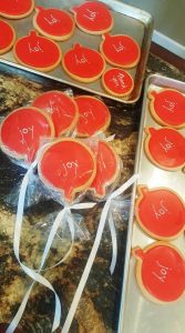 Hand Decorated Party Cookies