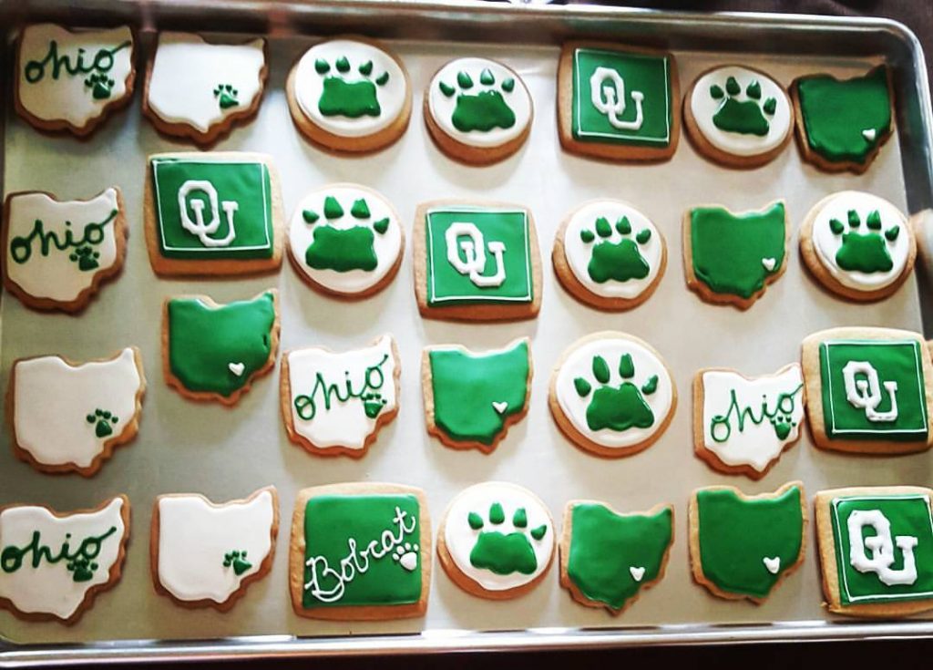 College Team Logo Branded Cookies