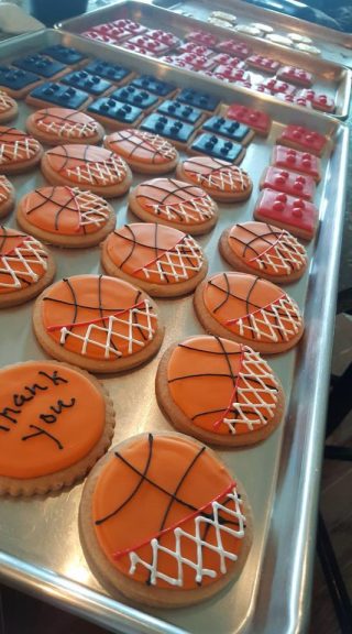 Sport Themed Cookies